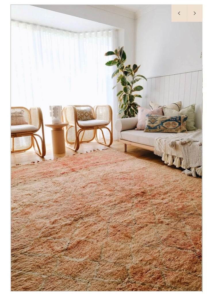 4x3 custom rug – Tuareg mat