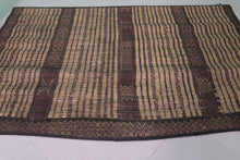 Tuareg Mat - 4.1x5.9 Ft | Authentic Handwoven Decor