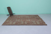 Authentic African Tuareg Rug - 5.9x9.1 Ft | Handwoven Heritage