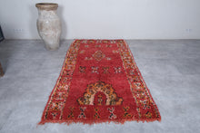 Moroccan rug vintage 4.4 X 8.3 Feet