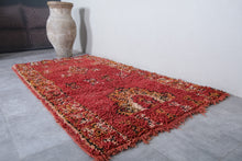 Moroccan rug vintage 4.4 X 8.3 Feet