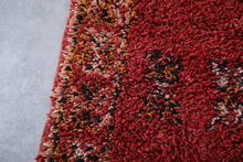 Moroccan rug vintage 4.4 X 8.3 Feet