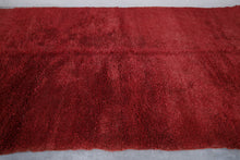 Moroccan Red Rug - 5.7 x 9.3 ft | Luxurious Handmade Accent