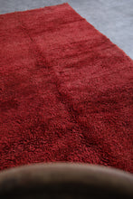 Moroccan Red Rug - 5.7 x 9.3 ft | Luxurious Handmade Accent