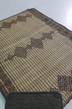 Tuareg Rug 3.5 x 4.4 ft - Handwoven Geometric Masterpiece