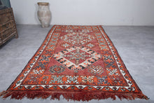 Moroccan vintage rug 6.7 X 12.7 Feet