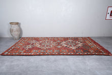 Moroccan vintage rug 6.7 X 12.7 Feet