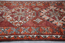 Moroccan vintage rug 6.7 X 12.7 Feet