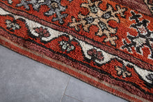 Moroccan vintage rug 6.7 X 12.7 Feet