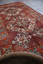 Moroccan vintage rug 6.7 X 12.7 Feet