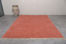 Handmade moroccan carpet - Berber peach color rug - Custom Rug