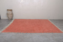 Handmade moroccan carpet - Berber peach color rug - Custom Rug