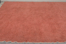 Handmade moroccan carpet - Berber peach color rug - Custom Rug