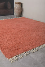 Handmade moroccan carpet - Berber peach color rug - Custom Rug