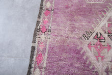 Vintage Moroccan Rug - 5.4 x 9.1 ft | Soft Pastel Lavender