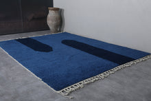 Contemporary Blue rug - Custom handmade rug