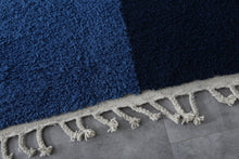 Contemporary Blue rug - Custom handmade rug