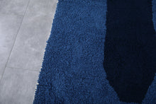 Contemporary Blue rug - Custom handmade rug