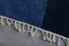 Contemporary Blue rug - Custom handmade rug