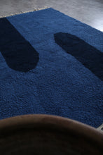 Contemporary Blue rug - Custom handmade rug