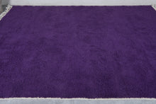 Handmade Moroccan Rug - Luxurious Purple Custom Area Rug