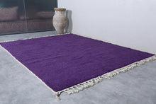 Handmade Moroccan Rug - Luxurious Purple Custom Area Rug