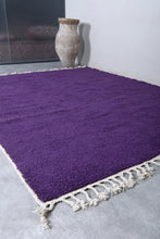 Handmade Moroccan Rug - Luxurious Purple Custom Area Rug