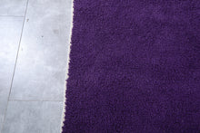 Handmade Moroccan Rug - Luxurious Purple Custom Area Rug