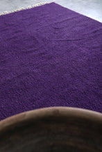 Handmade Moroccan Rug - Luxurious Purple Custom Area Rug