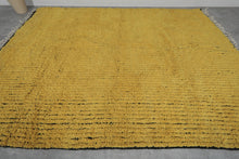 Yellow Moroccan Area Rug - Handwoven Berber Rug