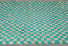 Custom Moroccan Checkered rug - Handmade Moroccan rug shag