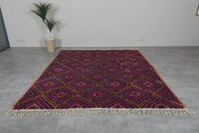 All Wool Patterned Moroccan Rug - Custom Handmade Carpet