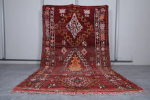Moroccan vintage rug 6.7 X 11.9 Feet