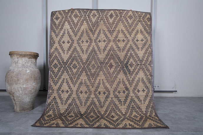 Tuareg Rug 5.4 x 6.9 ft - Geometric Handwoven Tribal Decor | Unique Berber Craft