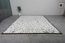 Moroccan wool rug - Custom rug - Hand-knotted rug