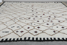 Moroccan wool rug - Custom rug - Hand-knotted rug