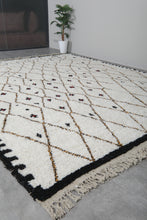 Moroccan wool rug - Custom rug - Hand-knotted rug