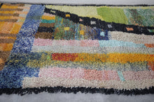 Moroccan handmade rug 4.8 X 8.1 Feet
