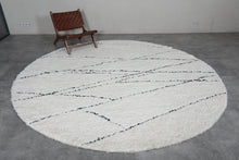 Round moroccan carpet - custom berber rug