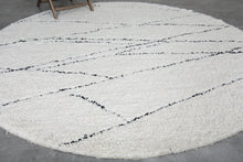 Round moroccan carpet - custom berber rug