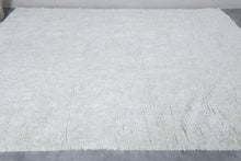 White Wool Moroccan Rug - Custom Handmade Rug