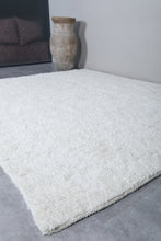 White Wool Moroccan Rug - Custom Handmade Rug