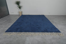 Blue Moroccan Rug - Handwoven Custom Wool Rug