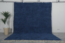 Blue Moroccan Rug - Handwoven Custom Wool Rug