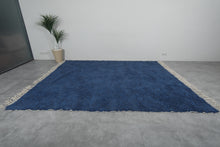 Blue Moroccan Rug - Handwoven Custom Wool Rug