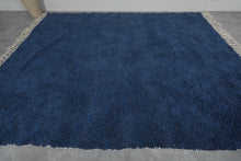 Blue Moroccan Rug - Handwoven Custom Wool Rug