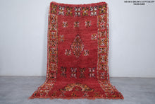 Moroccan rug vintage 4.4 X 8.3 Feet