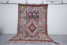 Boujaad Moroccan Rug - 6.5 x 11 ft | Intricate Artisan Design