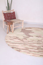 Custom rug Round - Handmade berber rug