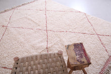 All wool azilal custom rug - Handmade moroccan berber carpet